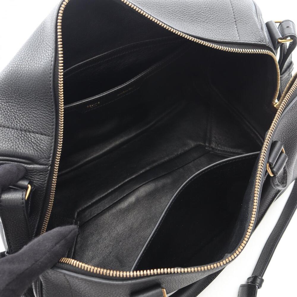 Celine Handbag Leather Black - Picture 3 of 8